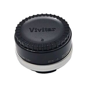 Vivitar MC Tele Converter 2X-4  FL-FD Lens with cap Untested Parts Only